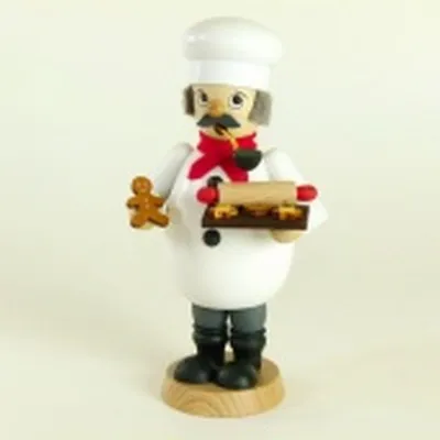 Produktbild von Räuchermännchen Polyurethan2 - Berufe - Bäcker - 16,0 cm - Original erzgebirgische Handwerkskunst