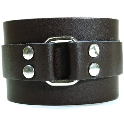 Produktbild von CJBB1905 Herren Armband Leder braun 21,5 cm