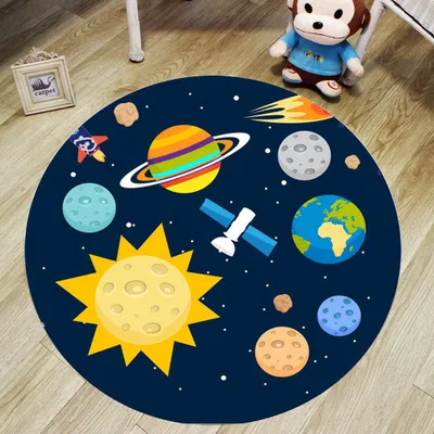 Produktbild von 360Home Kinder Karikatur Teppichbodenmatte Schlafzimmer 120cm