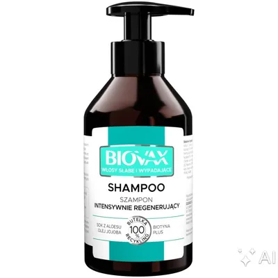 Produktbild von BIOVAX Intensiv regenerierendes Shampoo für schwaches Haar 200 ml