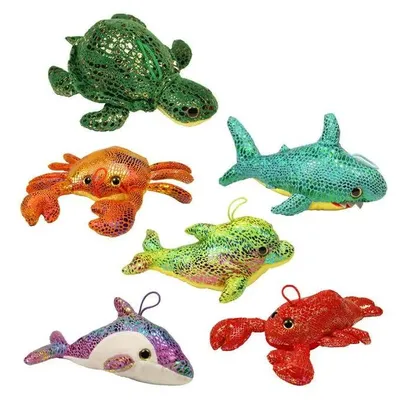 Produktbild von Glitzerndes Meerestier Plüschtier