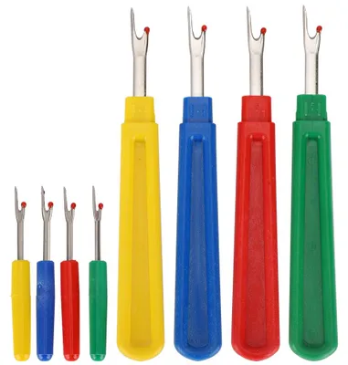 Produktbild von 8-teiliges Nahttrenner-Set für Handnähte, Kreuzstich-DIY-Werkzeug, farbige Griffe, Nahttrenner, klein bis mittel