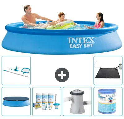 Productafbeelding van Easy Set Zwembad - Rond - 305x61 cm - 7-delig - S30455