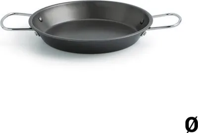 Produktbild von QUID 7559033 Bratpfanne, 15 cm max. Durchmesser, Gusseisen/Gussaluminium, Induktionsherd-geeignet, Antihaftbeschichtung