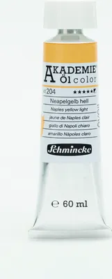 Produktbild von Schmincke 60ml AKADEMIE Öl color Neapelgelb hell Öl 41 204 011