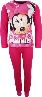Produktbild von Disney Minnie Mouse Kinder Schlafanzug Pyjama lang – 98 / Pink