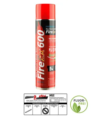 Produktbild von Prevento FireEx 600 Feuerlöscher Spray Löschspray fluorfrei Gel-Löschschaum
