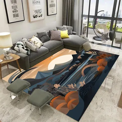 Produktbild von Moderne Boho-Teppiche für Wohnzimmer und Schlafzimmer