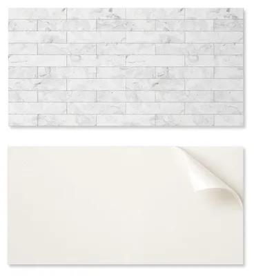 Obrázek produktu pro Samolepicí vinylová deska s potiskem pro koupelny, rozměry 120 x 60 cm, imitace mramoru