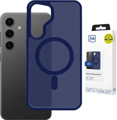 Immagine prodotto di 3mk Smoke MagCase per Samsung Galaxy S24 - blu-trasparente