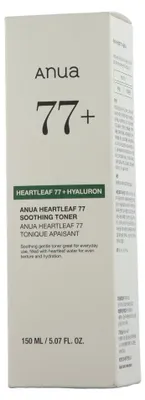 Produktbild von Anua Heartleaf 77+ Hyaluron Soothing Toner 150 ml