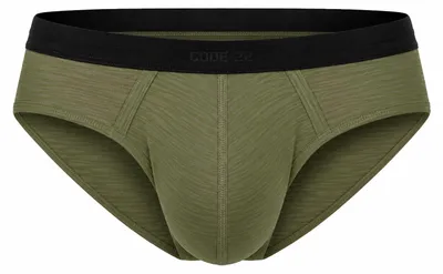 Zdjęcie produktu dla CODE 22 Zebra Brief Khaki - Größe L