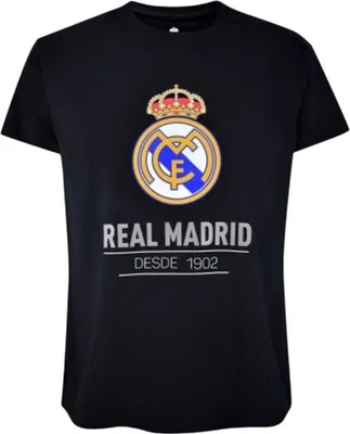 Produktbild von Real Madrid T-Shirt Baumwolle RM1CE90 L Schwarz