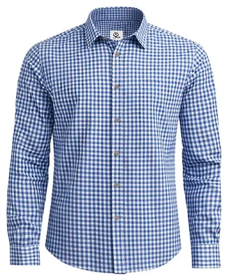 Produktbild von HerzSticht Herren kariertes Trachtenhemd (Modell: Hocheck)