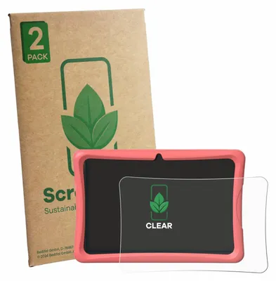 Produktbild von 2x ScreenLeaf Schutzfolie für Tabwee K10 nachhaltiger Displayschutz Display Schutz Folie Klar Transparent