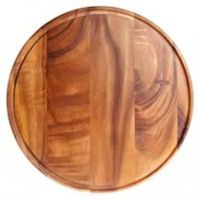 Immagine prodotto di H&H Piatto In Legno Scuro Cm42
