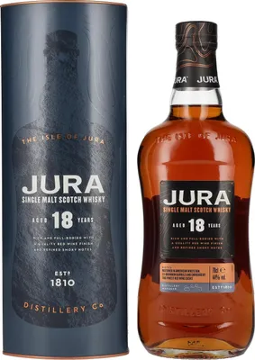 Produktbild von Jura 18 Jahre Single Malt Scotch Whisky in Geschenkpackung | 44 % vol | 0,7 l