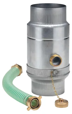 Produktbild von Regensammler Zink mit Anschluss für Fallrohr DN 60 - 120
