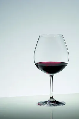Obrázok produktu pre Riedel value set 4 x 2 poháre VINUM PINOT NOIR (BURGUNDY RED) 6416/07 a 4 slamky EKM Living z nehrdzavejúcej ocele