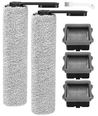 Ersatz-Bürstenrolle & Filter für Tineco Floor One S5/S5 Pro, 2er-Set