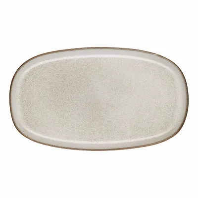 Produktbild von ASA Selection saisons Platte Oval, Servierplatte, Servierteller, Steinzeug, L 31 cm, Sand / Nude, 27201107