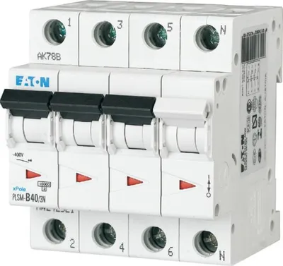 Produktbild von Eaton LEITUNGSSCHUTZSCHALTER (PLSM-B40/3N-MW)