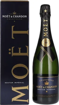 Image de Moët & Chandon Nectar Impérial Champagne Demi Sec demi-sec en coffret cadeau Champagne France | 12 % vol | 0,75 l