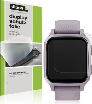 Obrázok produktu pre 6x ochranná fólia pre Garmin Venu Sq 2 matt Screen Protector Film Ochrana displeja dipos