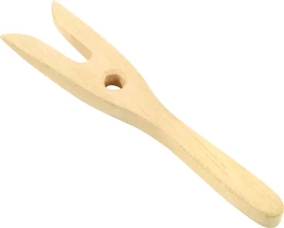 Produktbild von EDUPLAY 210078 Strickgabel, Holz, 15,7 x 3,5 x 1 cm, natur