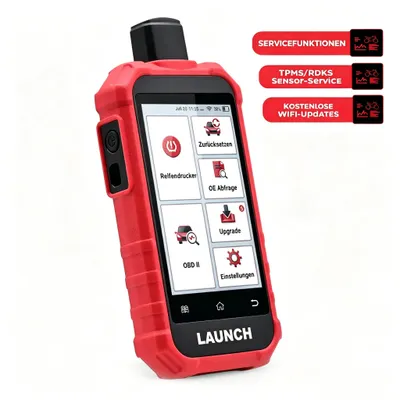 Produktbild von LAUNCH TPMS 511S V2 RDKS Diagnosegerät OBD2 12V für Werkstattgewerbe und privaten Gebrauch, 315/433MHz Sensoren mit 12 Servicefunktionen 2026