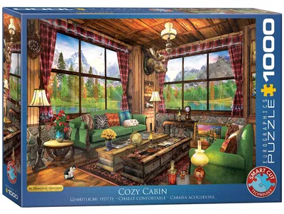 Zdjęcie produktu dla EUROGRAPHICS Puzzle Przytulny domek 1000 elementów