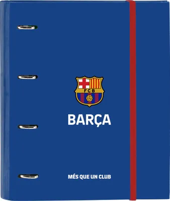Produktbild von Ringbuch F.C. Barcelona Blau Kastanienbraun 27 x 32 x 3,5 cm