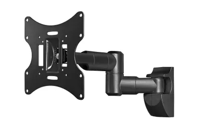 Produktbild von Goobay TV EasyScope Twin M, 106,7 cm (42"), 200 x 200 mm, 200 x 200 mm, -20 - 20°, -90 - 90°, Schwarz