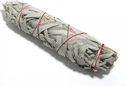 Produktbild von Weißer Salbei Smudge Stick MAXI - gebundener weißer Salbei ca.100g