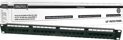 Image de DIGITUS Panneau de raccordement Digitus CAT 5e