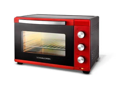 Image de Minibackofen OT2034 38l rot BRATEN GRILL UMLUFT 1600W KALORIK