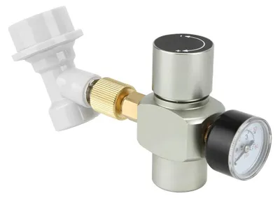 CO2-Regler 0-60 PSI für Homebrew-Fässer, Mini-Fassregler