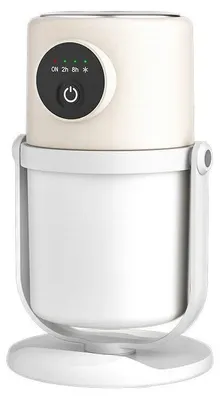 Produktbild von Ultraschall-Luftbefeuchter - Aroma-Diffusor - 700 ml - USB-Wiederaufladbar - Nachtlicht - Leise und Tragbar - 5 V - Gelb