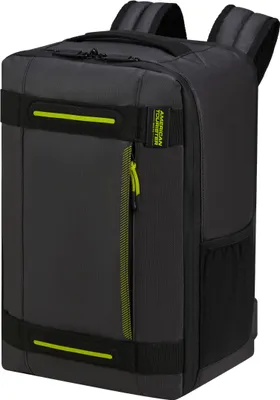 Produktbild von American Tourister URBAN TRACK Cabin Backpack Coated Rucksack mit Laptopfach black/lime