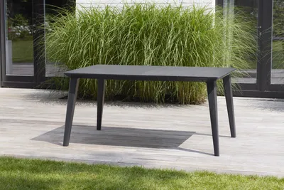 Produktbild von Allibert Lima 160 Tisch in Holzoptik, graphite; 226499