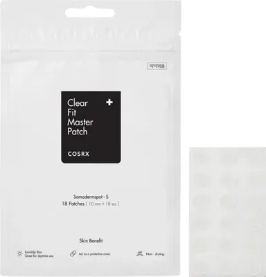 Obrázok produktu pre COSRX Master Patch Clear Fit (kryt škvŕn)