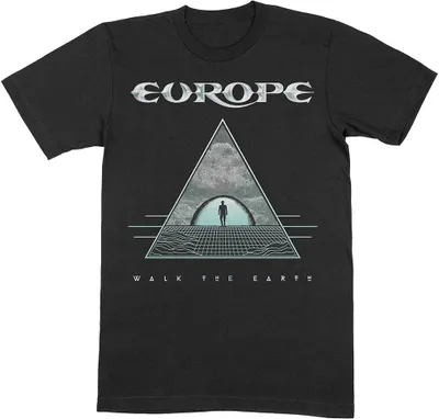 Produktbild von Europe Walk The Earth Black L T-Shirt