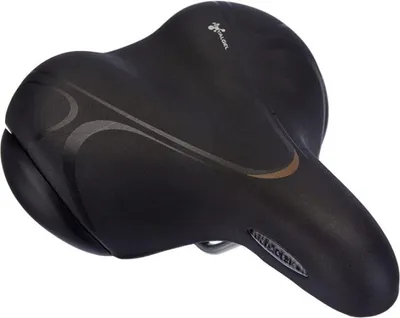Produktbild von FISCHER Sattel Touren/City Gel Elastomer, schwarz, One Size 85668