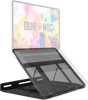 Obrázok produktu pre Držiak na notebook Famanu, ergonomický, s nosnosťou 10 kg – nastaviteľný a multifunkčný