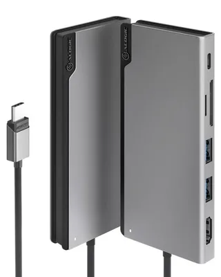 Productafbeelding van Alogic ULDUNIV2-SGR Alogic Dockingstation USB-C Ultra Dock Gen 2       spacegrey