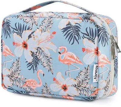 Image de Trousse pour femme - Trousse à suspendre pour femme, trousse pour femme et homme, trousse de maquillage - Trousse de toilette (Aqua)