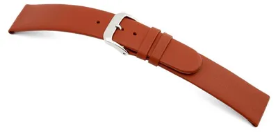 Produktbild von Happel Lederband Merano 17mm cognac glatt