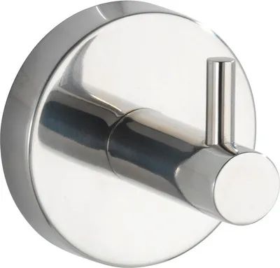 Produktbild von WENKO Wand Haken Kleider Garderoben Hut Wandgarderobe Bad WC Edelstahl Uno BOSIO