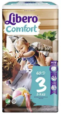 Image de Libero Comfort 3 - 3 paquets de 60 protections