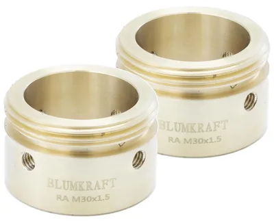 Productafbeelding van Set van 2 messing radiatoradapters voor thermostaat